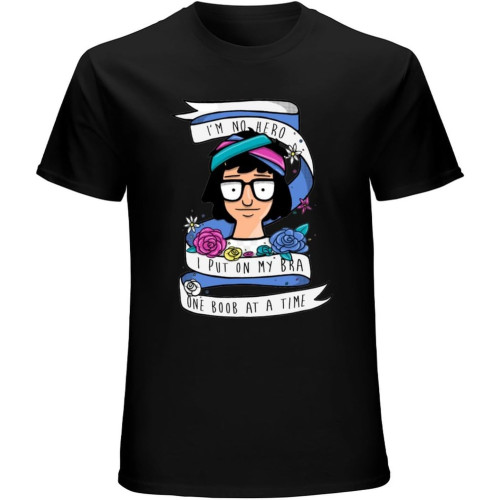 Bob Burgers T-Shirt Men Unisex Tee Shirt Black