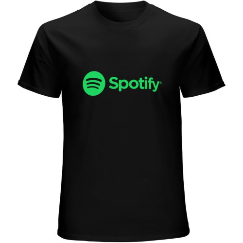 DMNTeestore Spotify t-Shirt for Men t-Shirt for Men DMN Black DMNTeestore Spotify t-Shirt for Men t-Shirt for Men DMN Black