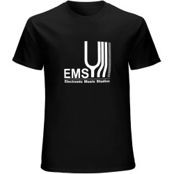Electronic Music Studios Unisex T-Shirts Graphic Print Mens Black Tee Shirt Electronic Music Studios Unisex T-Shirts Graphic Print Mens Black Tee Shirt
