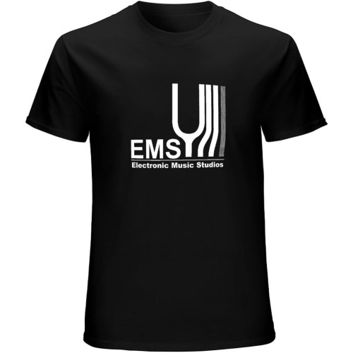 Electronic Music Studios Unisex T-Shirts Graphic Print Mens Black Tee Shirt