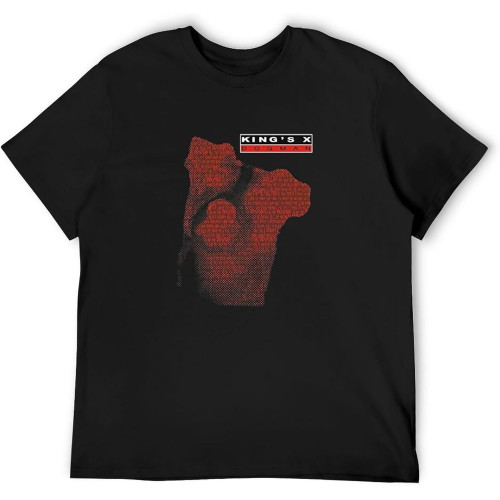 Kings X Dogman Unisex T-Shirts Graphic Print Mens Black Tee Shirt