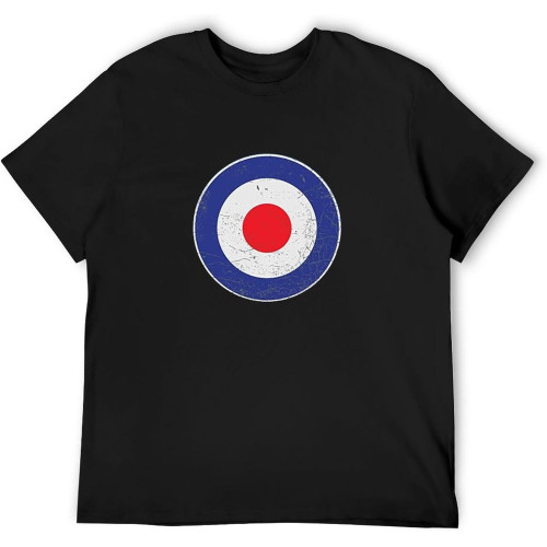 The Jam Scooter RAF Unisex T-Shirts Graphic Print Mens Black Tee Shirt