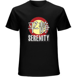 Serenity Patch Movie Tv Blue Sun Joss Whedon Firefly Unisex T-Shirts Graphic Print Mens Black Tee Shirt Serenity Patch Movie Tv Blue Sun Joss Whedon Firefly Unisex T-Shirts Graphic Print Mens Black Tee Shirt
