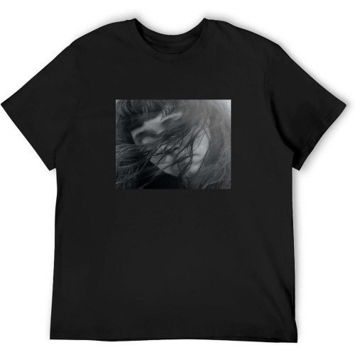 Waxahatchee Out in The Storm Vinyl Cd Cover Unisex T-Shirts Graphic Print Mens Black Tee Shirt Waxahatchee Out in The Storm Vinyl Cd Cover Unisex T-Shirts Graphic Print Mens Black Tee Shirt