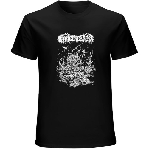 Gatecreeper Deserted Unisex T-Shirts Graphic Print Mens Black Tee Shirt Gatecreeper Deserted Unisex T-Shirts Graphic Print Mens Black Tee Shirt