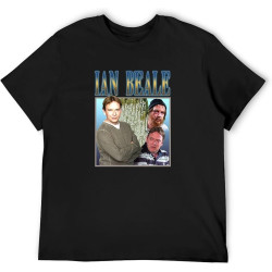 Ian Beale Unisex T-Shirts Graphic Print Mens Black Tee Shirt