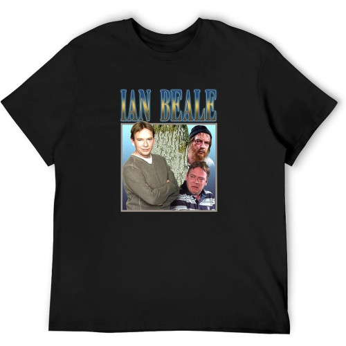 Ian Beale Unisex T-Shirts Graphic Print Mens Black Tee Shirt Ian Beale Unisex T-Shirts Graphic Print Mens Black Tee Shirt