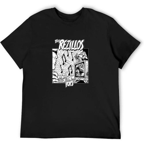 Cold Wars The Rezillos Punk Unisex T-Shirts Graphic Print Mens Black Tee Shirt Cold Wars The Rezillos Punk Unisex T-Shirts Graphic Print Mens Black Tee Shirt
