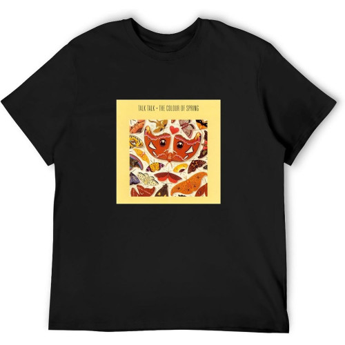 Talk Talk The Colour of Spring Unisex T-Shirts Graphic Print Mens Black Tee Shirt Talk Talk The Colour of Spring Unisex T-Shirts Graphic Print Mens Black Tee Shirt
