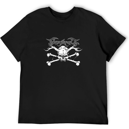 Finntroll Unisex T-Shirts Graphic Print Mens Black Tee Shirt