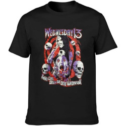 Men' Wednesday 13 Only One T Shirt Print Tees T Shirt O Neck Men' Wednesday 13 Only One T Shirt Print Tees T Shirt O Neck