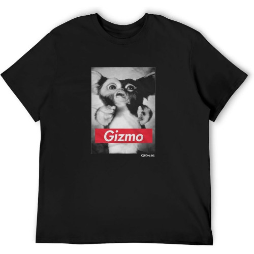 Gizmo Unisex T-Shirts Graphic Print Mens Black Tee Shirt Gizmo Unisex T-Shirts Graphic Print Mens Black Tee Shirt