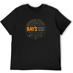 Ray's Occult Books A2 Xiekon Gostbuster Unisex T-Shirts Graphic Print Mens Black Tee Shirt Ray's Occult Books A2 Xiekon Gostbuster Unisex T-Shirts Graphic Print Mens Black Tee Shirt