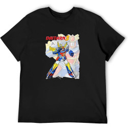 Invincible Steel Man Daitarn 3 Unisex T-Shirts Graphic Print Mens Black Tee Shirt Invincible Steel Man Daitarn 3 Unisex T-Shirts Graphic Print Mens Black Tee Shirt