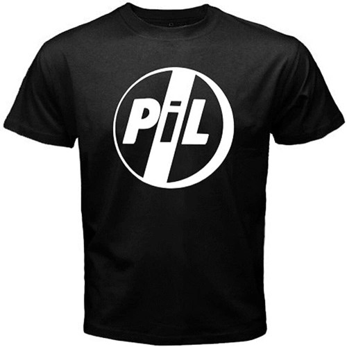 Public Image Ltd PiL Men's Black Men T Shirt Black