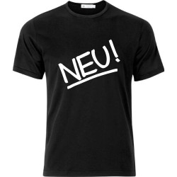 NEU! Electronic Krautrock Music T Shirt Black NEU! Electronic Krautrock Music T Shirt Black