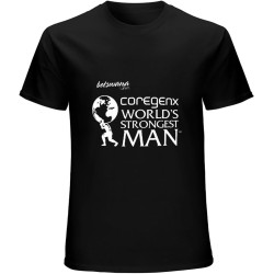 Worlds Strongest Man 2017 Replica - X - Mf - Eddie Hall Wsm Short Sleeve T-Shirt Black Worlds Strongest Man 2017 Replica - X - Mf - Eddie Hall Wsm Short Sleeve T-Shirt Black