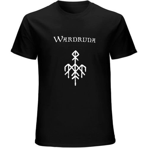 Wardruna Norwegian Nordic Folk Music Group Men Unisex Tee Short-Sleeve T-Shirts Black