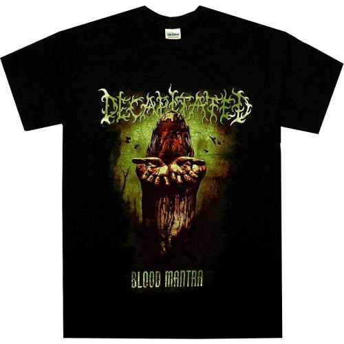 Decapitated Blood Mantra Men T-Shirt Death Metal Tee