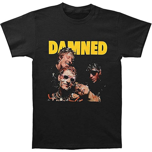 Men's The Damned - Damned Damned Damned Men T Shirt Black