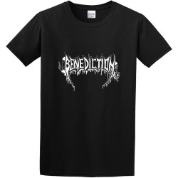 Benediction Logo Rock Band Heavy Metal Unisex Short-Sleeve T-Shirts Black Benediction Logo Rock Band Heavy Metal Unisex Short-Sleeve T-Shirts Black