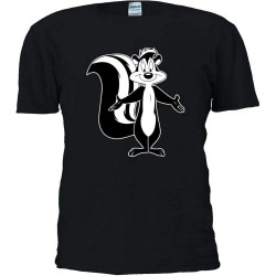 Pepe Le Pew Skunk Romance Animal Cartoon Movie Men Men T Shirt Black Pepe Le Pew Skunk Romance Animal Cartoon Movie Men Men T Shirt Black