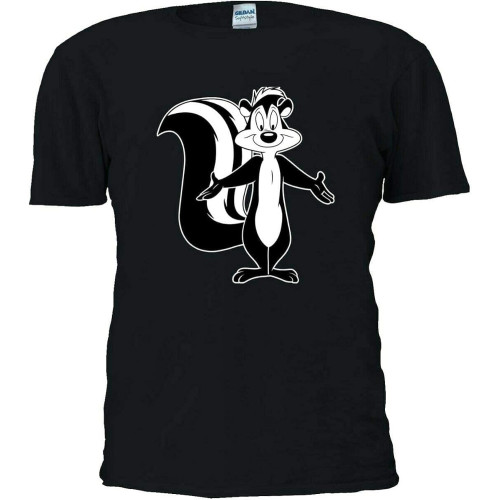 Pepe Le Pew Skunk Romance Animal Cartoon Movie Men Men T Shirt Black Pepe Le Pew Skunk Romance Animal Cartoon Movie Men Men T Shirt Black