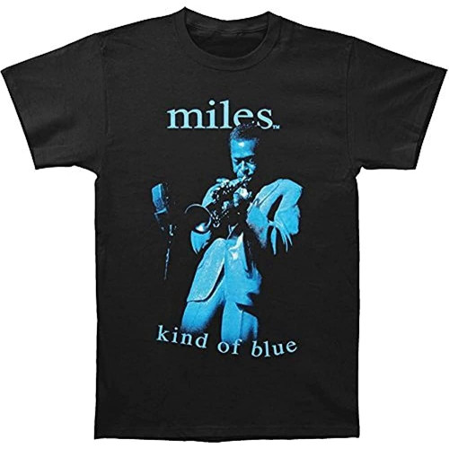 Miles Davis Men's Kind of Blue Men T Shirt Black Miles Davis Men's Kind of Blue Men T Shirt Black