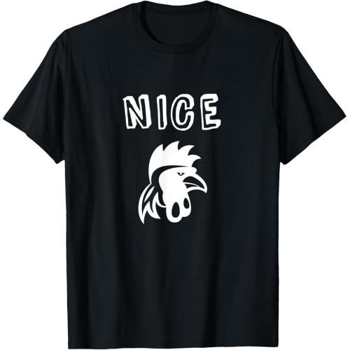 Nice Cock Naughty Cotton Men Valentines Day Funny Rude Innuendo T-Shirt Nice Cock Naughty Cotton Men Valentines Day Funny Rude Innuendo T-Shirt