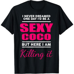 Cotton Men Coco Kill it Mother's Day T-Shirt Cotton Men Coco Kill it Mother's Day T-Shirt