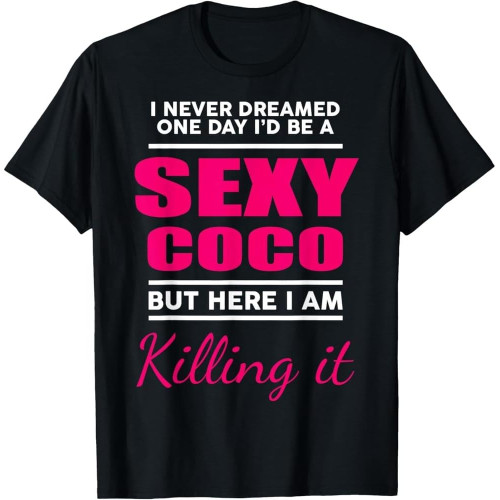 Cotton Men Coco Kill it Mother's Day T-Shirt Cotton Men Coco Kill it Mother's Day T-Shirt