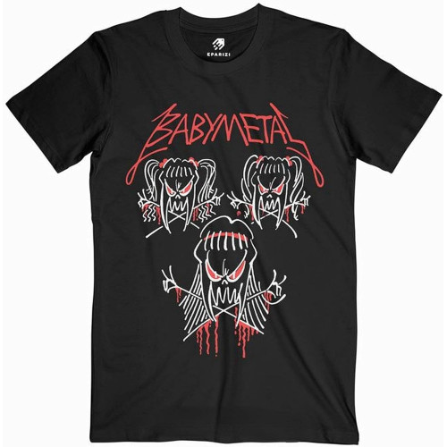 Babymetal Tour Unisex T-Shirt Printed Tee Graphic Top Men T-Shirt Graphic Unisex Tee Shirt Black Babymetal Tour Unisex T-Shirt Printed Tee Graphic Top Men T-Shirt Graphic Unisex Tee Shirt Black