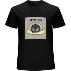 Leftfield Leftism Inspired Top Sweatshirt Short Sleeve Black