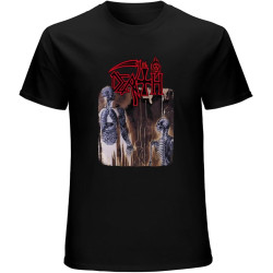 Death Metal Top Sweatshirt Short Sleeve Black