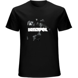 Interpol Top Sweatshirt Short Sleeve Black