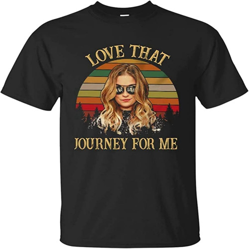 Love That Journey for Me Vintage Retro T-Shirt Alexis Rose Schitt's CreekTop Sweatshirt Short Sleeve Black Love That Journey for Me Vintage Retro T-Shirt Alexis Rose Schitt's CreekTop Sweatshirt Short Sleeve Black