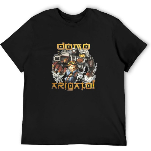 Borderlands Deathtrap ArigatoTop Sweatshirt Short Sleeve Black