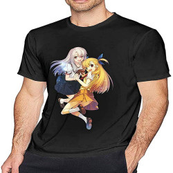 Fatestay Night Cartoon T Shirt Graphics Short Sleeve Comfortable Round Neck TeeTop Sweatshirt Short Sleeve Black Fatestay Night Cartoon T Shirt Graphics Short Sleeve Comfortable Round Neck TeeTop Sweatshirt Short Sleeve Black