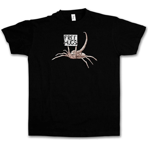 Free Hugs Hugger Mens T Shirt Facehugger Prometheus Ripley Yutani Saga Weyland Fun Alien Mens T Shirt Free Hugs Hugger Mens T Shirt Facehugger Prometheus Ripley Yutani Saga Weyland Fun Alien Mens T Shirt