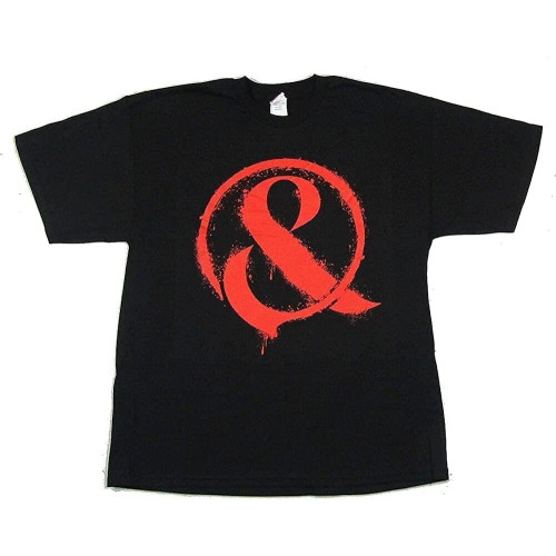 Mice & Men Red Paint Ampersand Black T Shirt Mice & Men Red Paint Ampersand Black T Shirt
