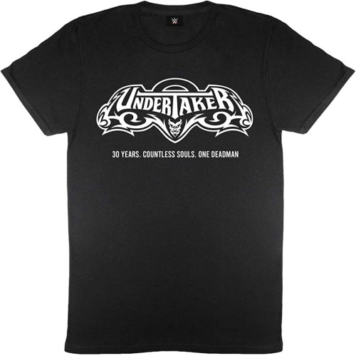 Wrestling Mens T Shirt The Undertaker 30 Years Merchandise Wrestling Mens T Shirt The Undertaker 30 Years Merchandise