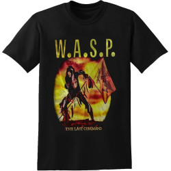 Wasp W.A.S.P. The Last Command Tour Cotton T-Shirt Unisex Mens Fashion Shirt Cotton Tee Shirts Short Sleeve