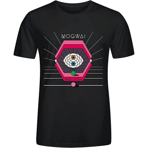 Mogwai Rave Tapes T Shirts for Mens Funny Round Neck Mogwai Rave Tapes T Shirts for Mens Funny Round Neck