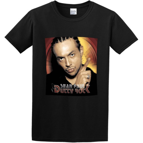 Sean Paul Dutty Rock Mens Round Neck Cotton T Shirts Sean Paul Dutty Rock Mens Round Neck Cotton T Shirts