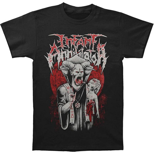 Infant Annihilator Men' Demon T-Shirt Black