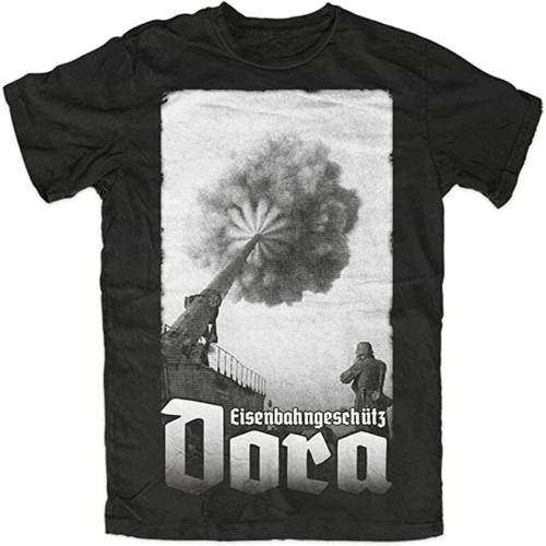 Dora T-Shirt Gustav Military Legend Cannon Cult Germany Men's Short-Sleeve T-Shirt Dora T-Shirt Gustav Military Legend Cannon Cult Germany Men's Short-Sleeve T-Shirt