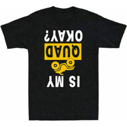 Men's Car is My Quad Okay Funny Quad Vintage Men's Cotton Short Sleeve T-Shirt Men's Car is My Quad Okay Funny Quad Vintage Men's Cotton Short Sleeve T-Shirt