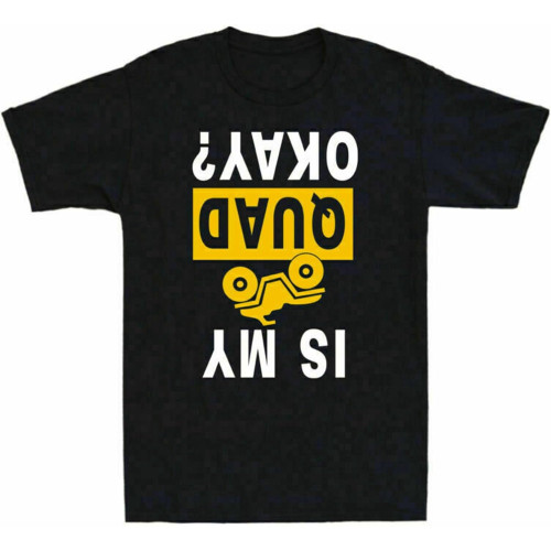 Men's Car is My Quad Okay Funny Quad Vintage Men's Cotton Short Sleeve T-Shirt Men's Car is My Quad Okay Funny Quad Vintage Men's Cotton Short Sleeve T-Shirt