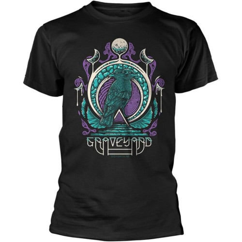 Graveyard Two Headed Bird Lizenziert T-Shirt Herren Mens Tee Graveyard Two Headed Bird Lizenziert T-Shirt Herren Mens Tee