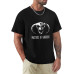 Masters of Hardcore Print T Shirts Black